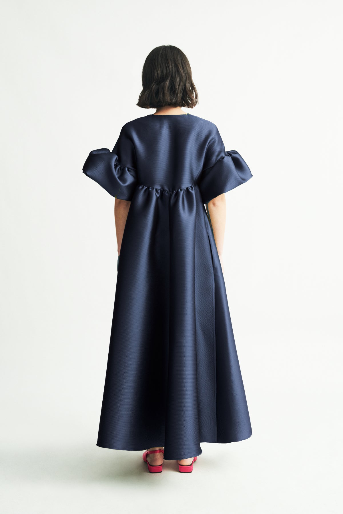 Abrigo-vestido Maruja marino - Boüret