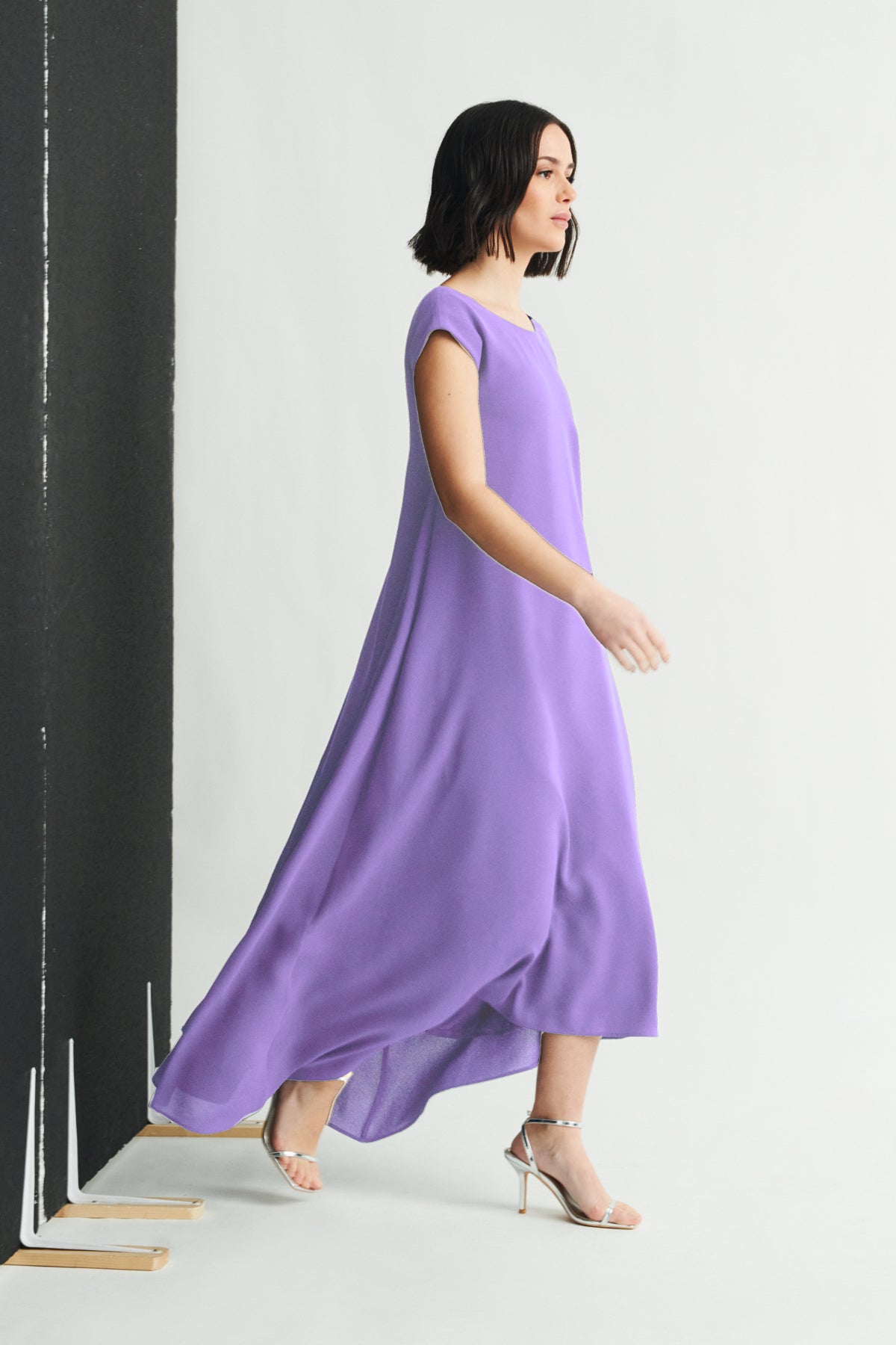 Vestido Zen lila - Boüret