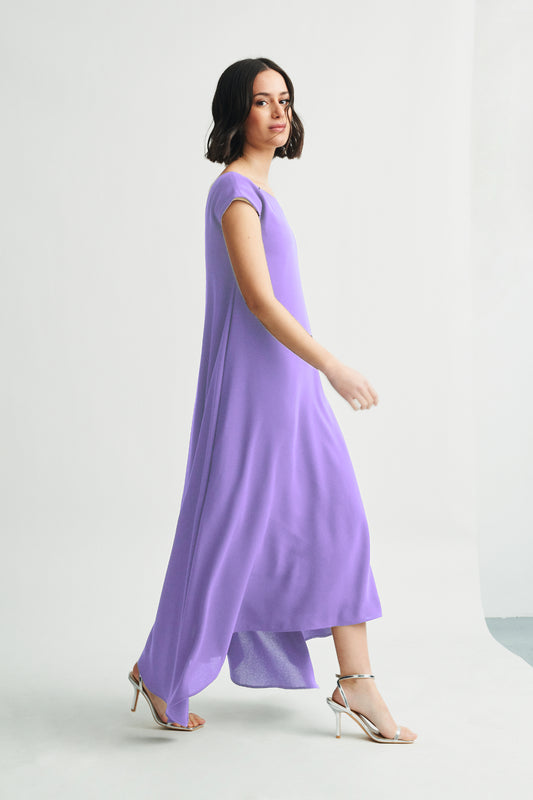 Vestido Zen lila - Boüret