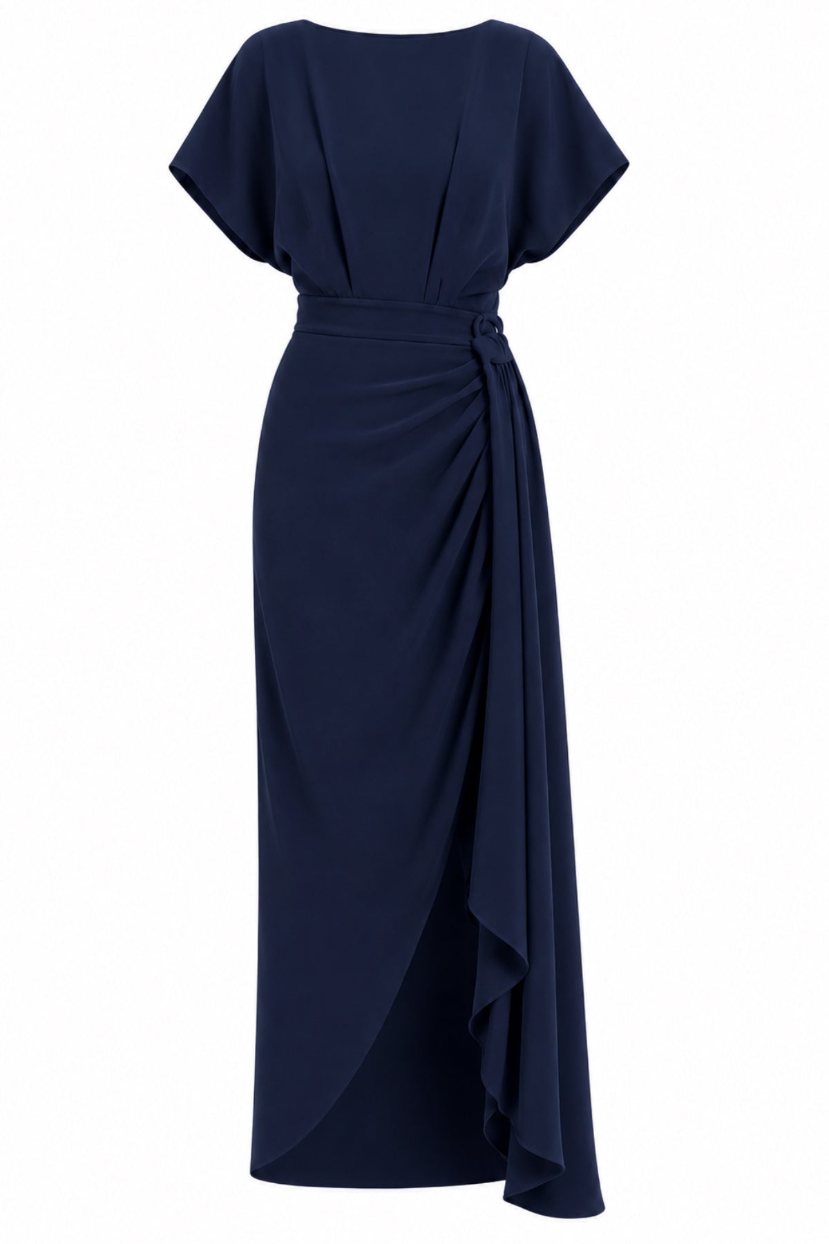 Vestido midi Setsuna azul marino