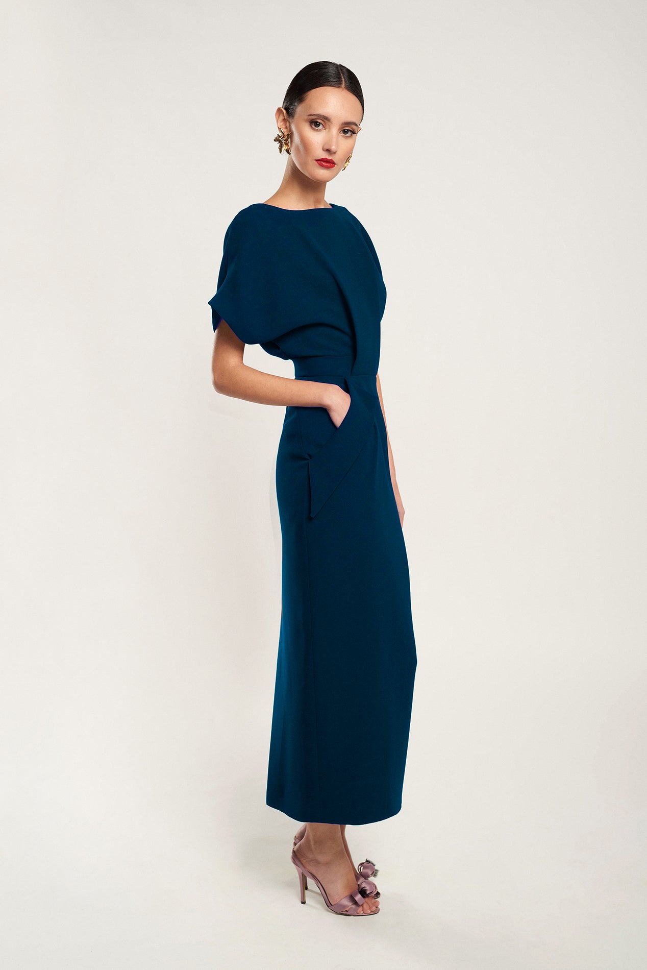 Margot navy dress