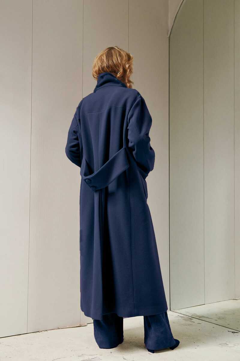 Charlotte Navy Coat