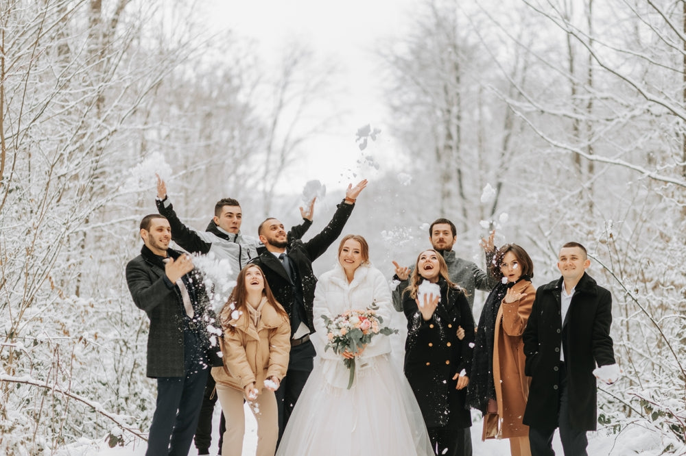 El vestido perfecto para una boda de día en invierno