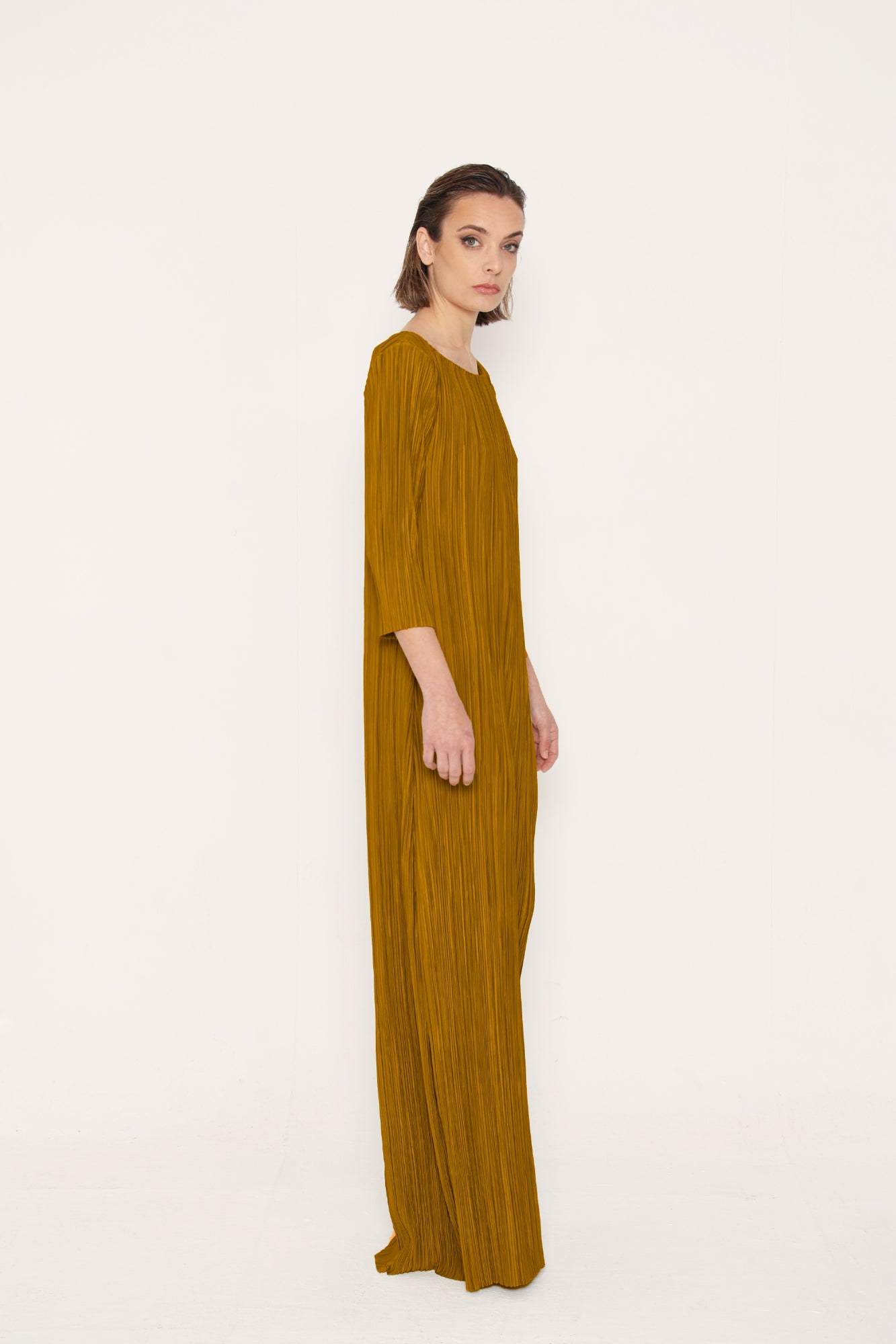 Brown Laquesis Dress