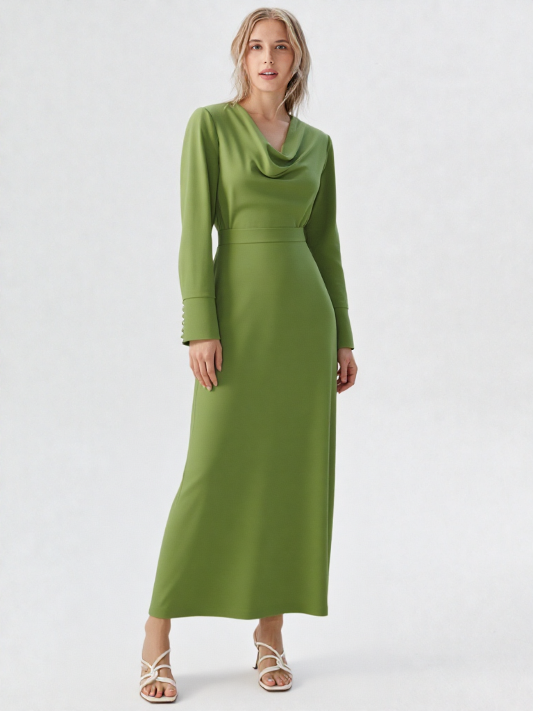 Conjunto falda y top verde Oliva