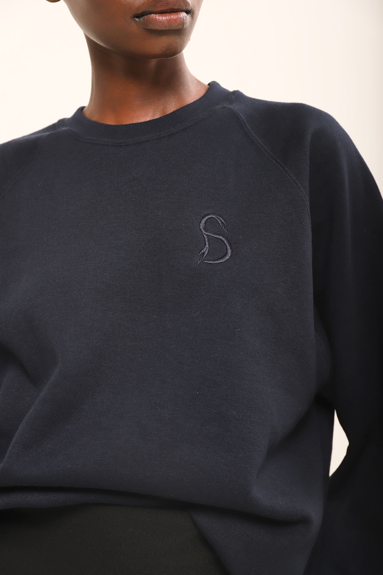 Sudadera oversize Gigi marino