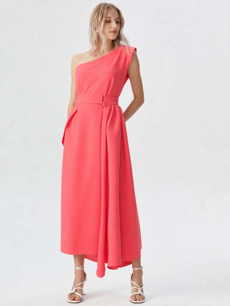Vestido Nasau coral