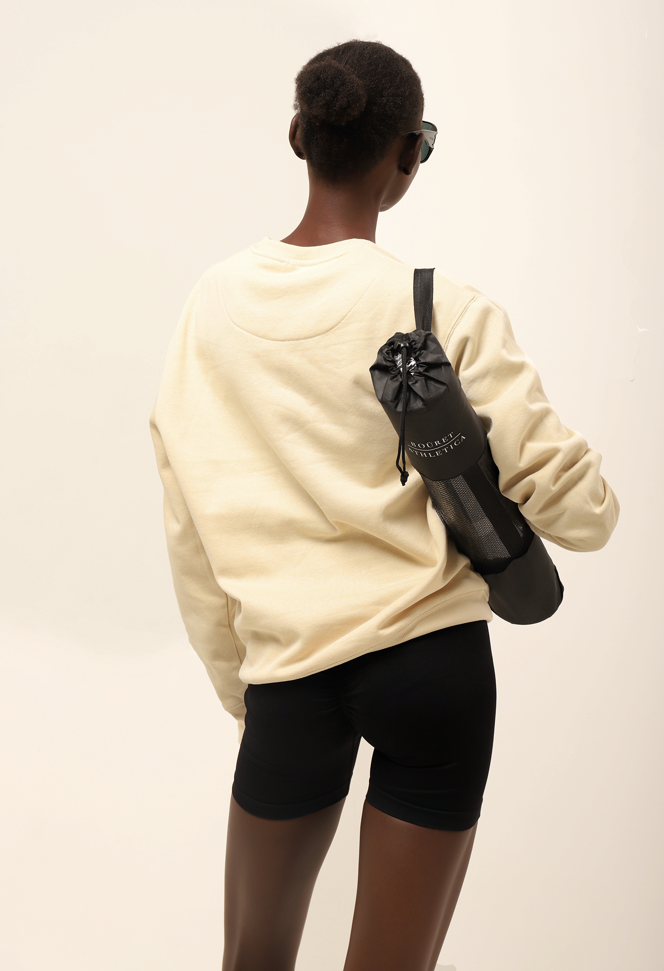 Sudadera oversize Gigi beige