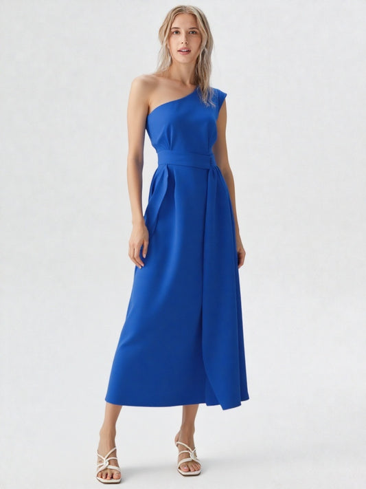 Vestido Nasau lapislázuli.