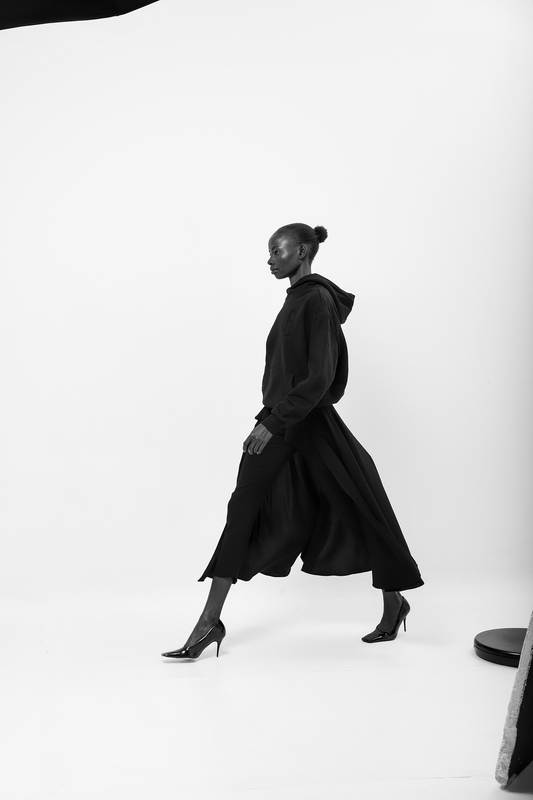 Falda-pantalón Kate negro