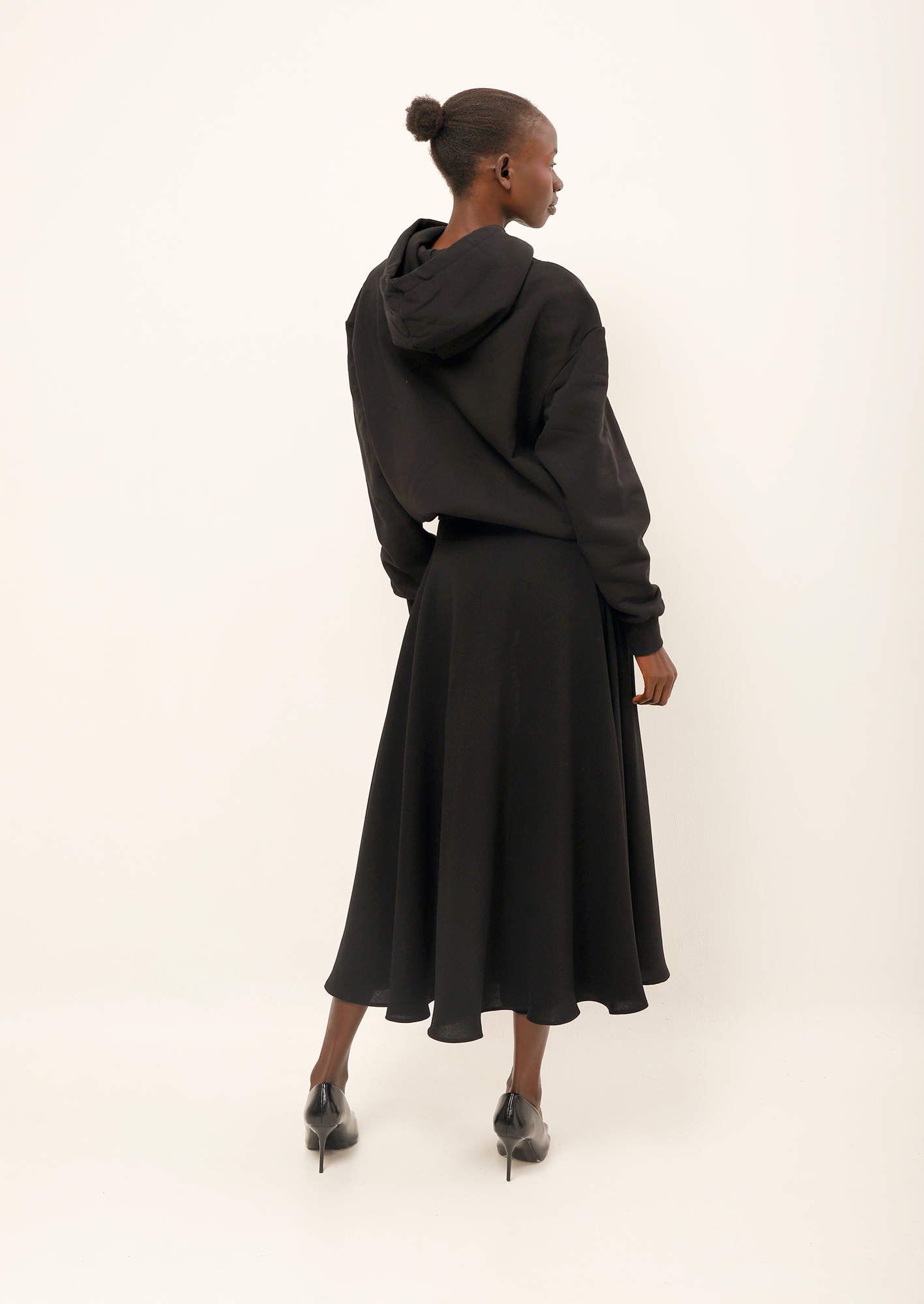 Falda-pantalón Kate negro