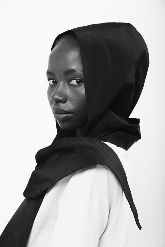 Capucha oversize impermeable