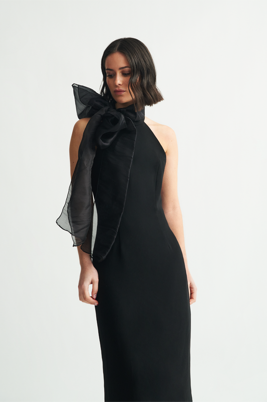 Black Concorde Dress
