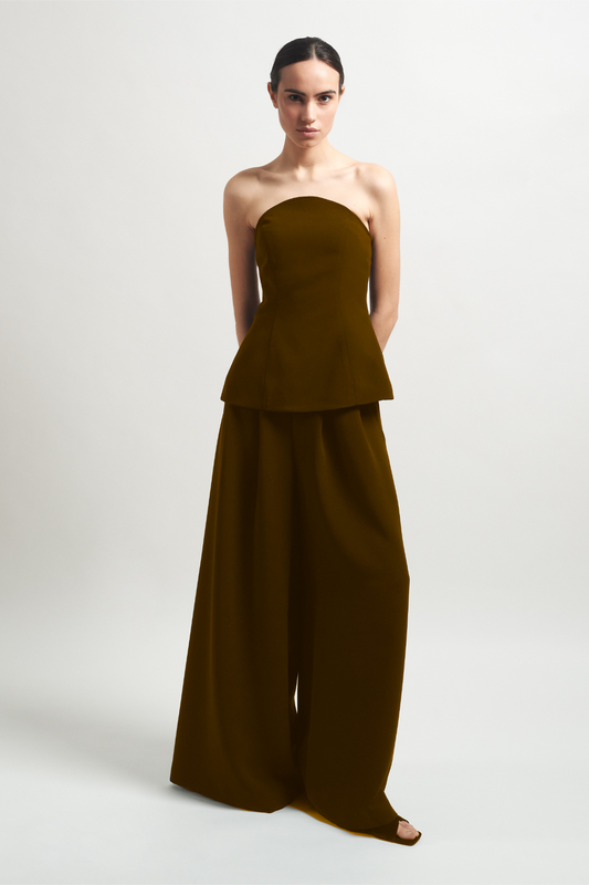 Total Look Capote Mocha Mousse