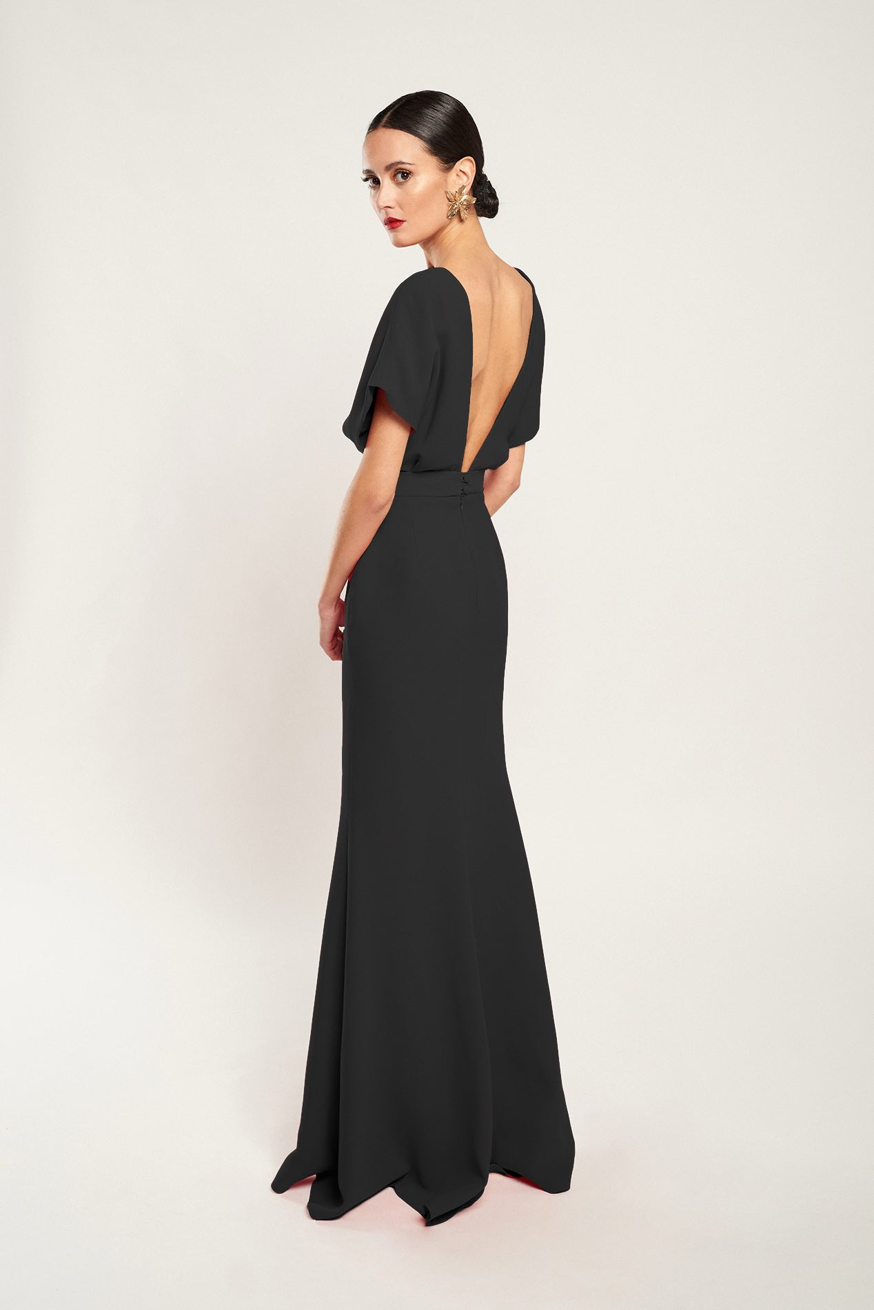 Vestido Ana largo negro