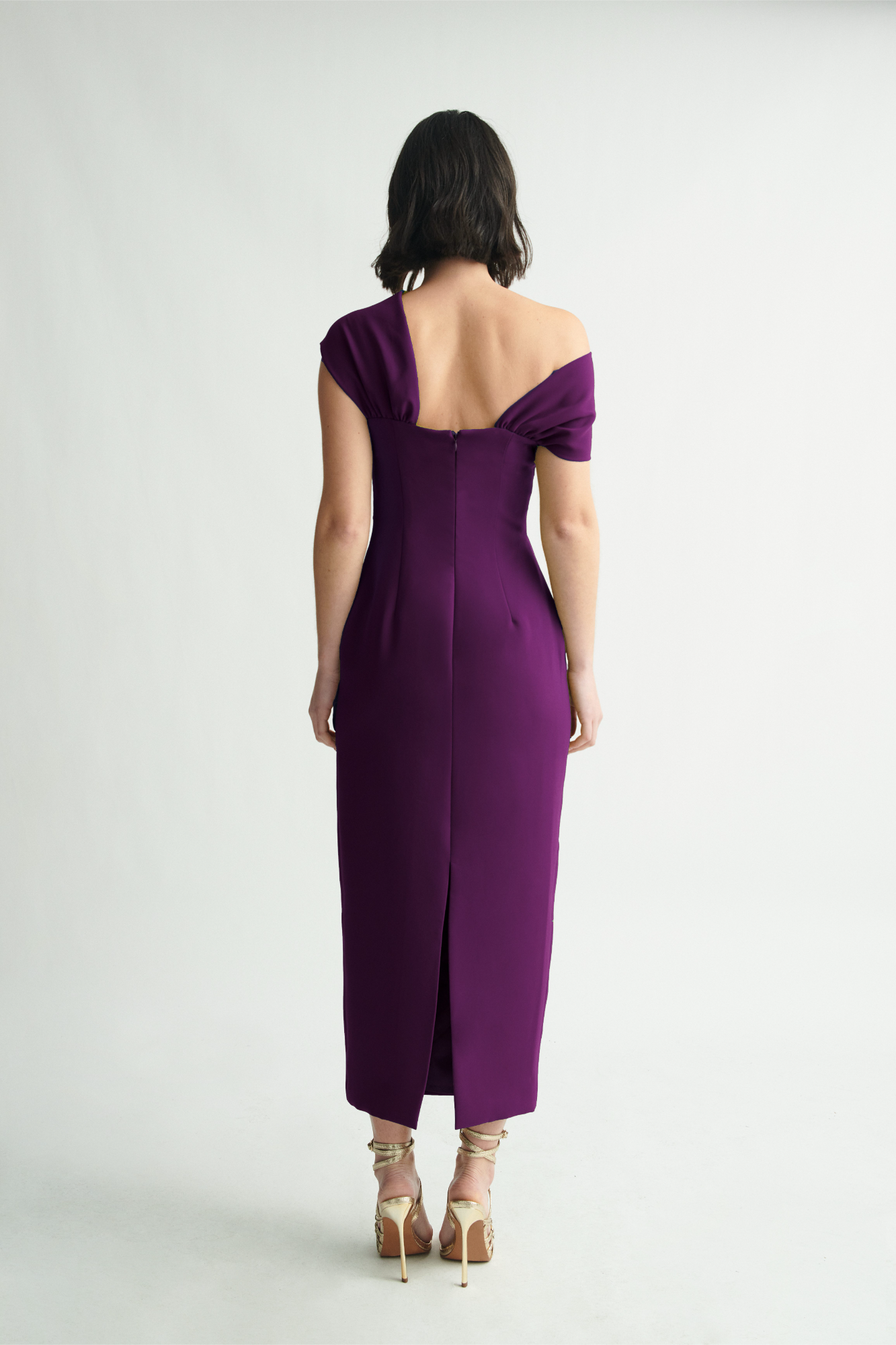 Vestido Acróbata burdeos