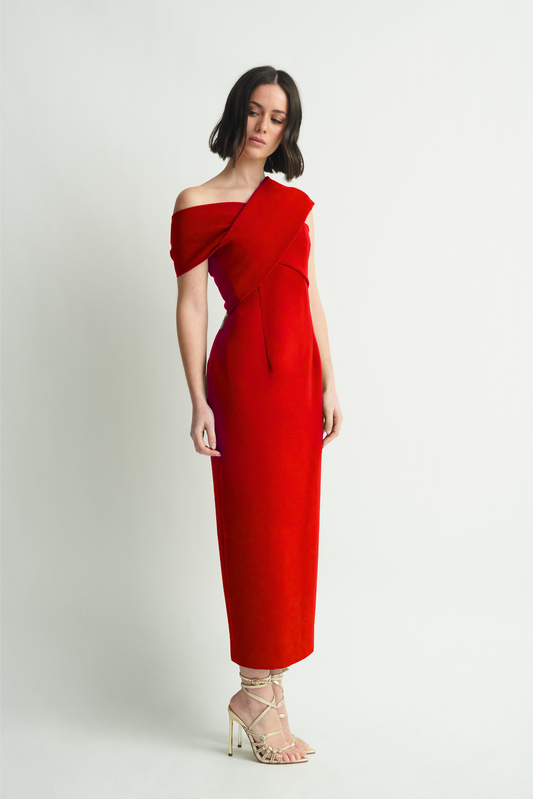 Vestido Acróbata rojo
