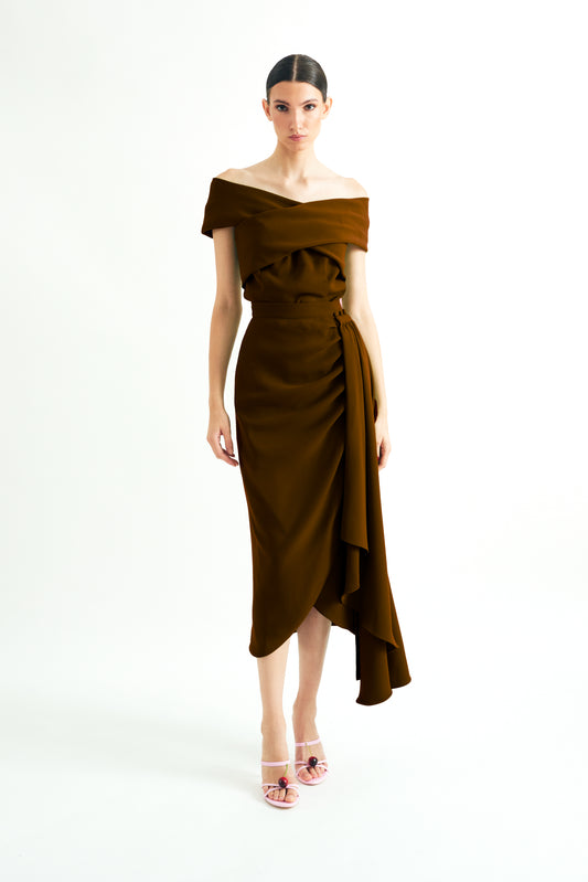 Total look Georgia mocha mousse
