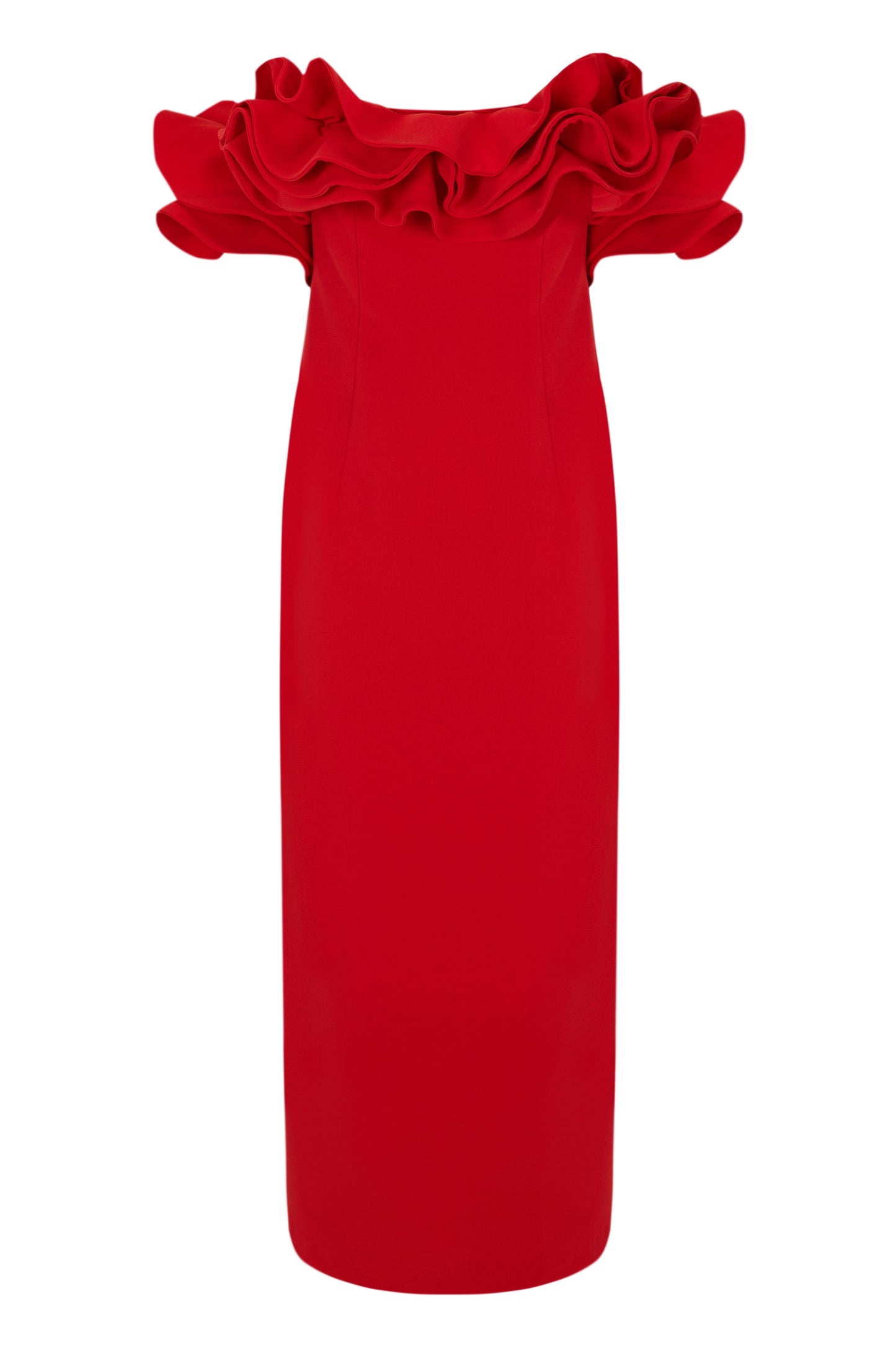 Vestido Nomeolvides rojo
