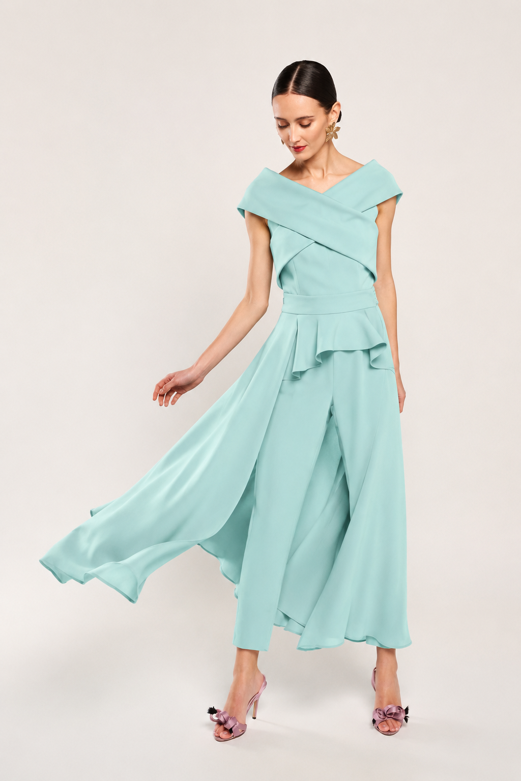 Two-piece Kate teal set