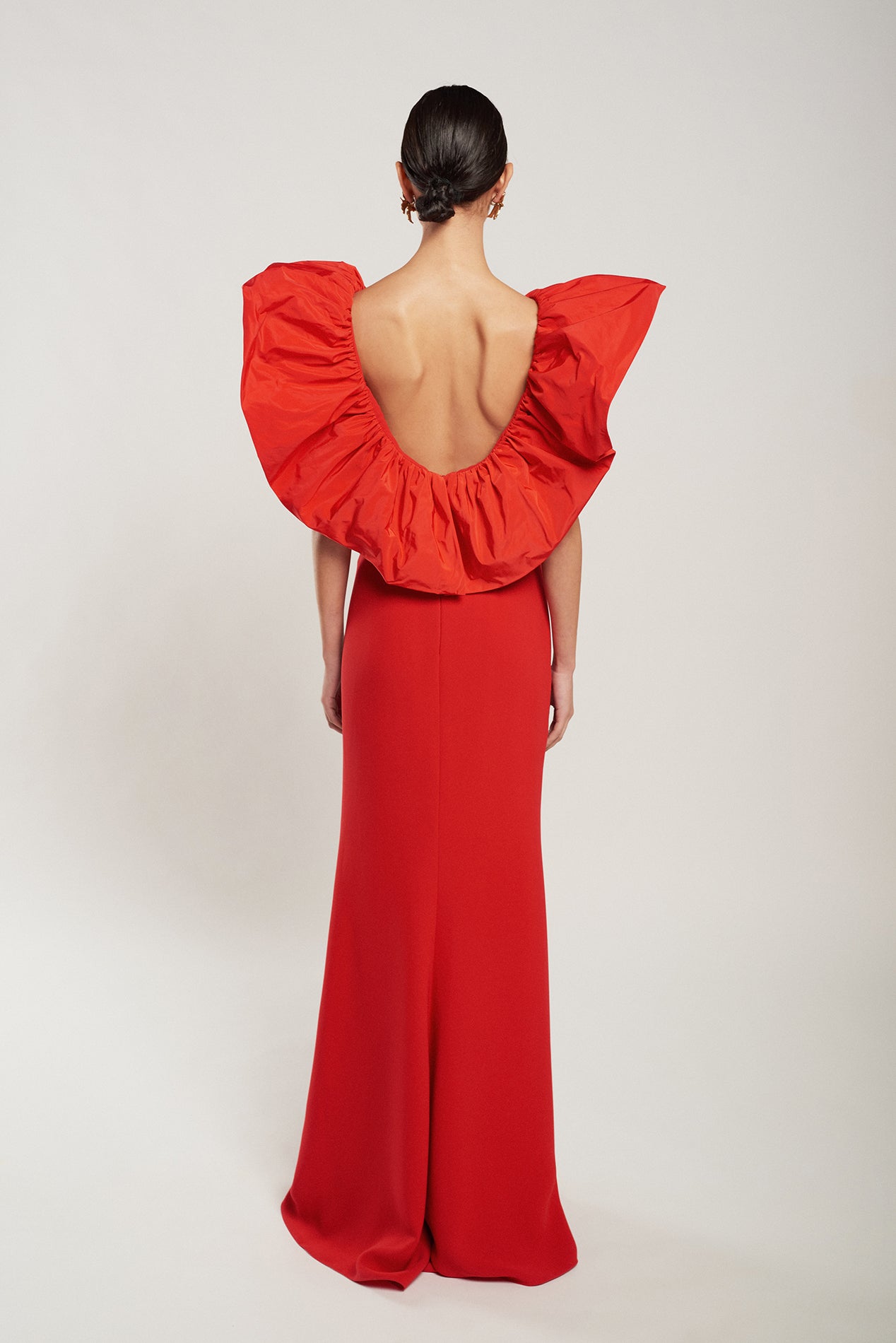 Vestido Marella largo rojo