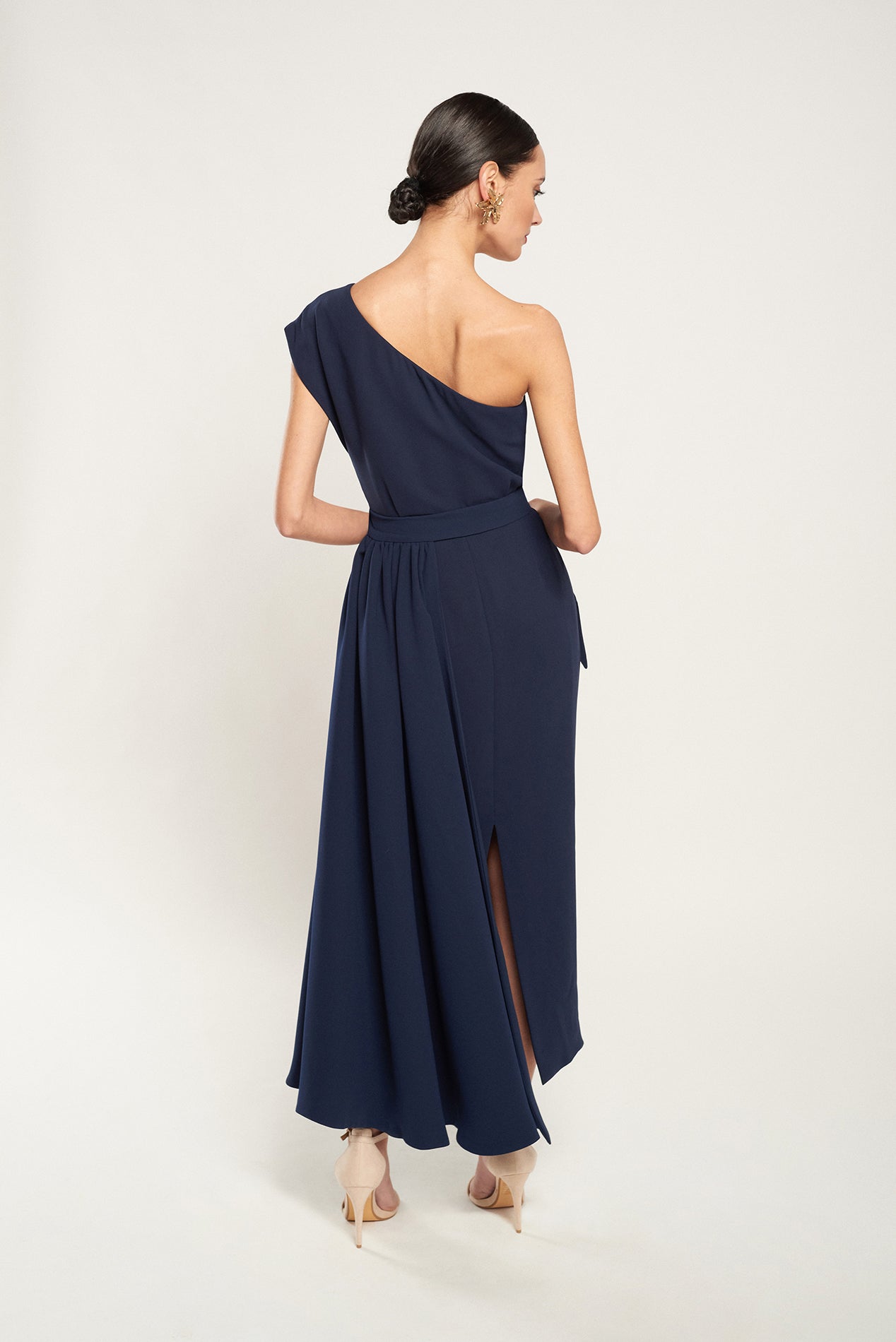 Vestido Nasau azul marino