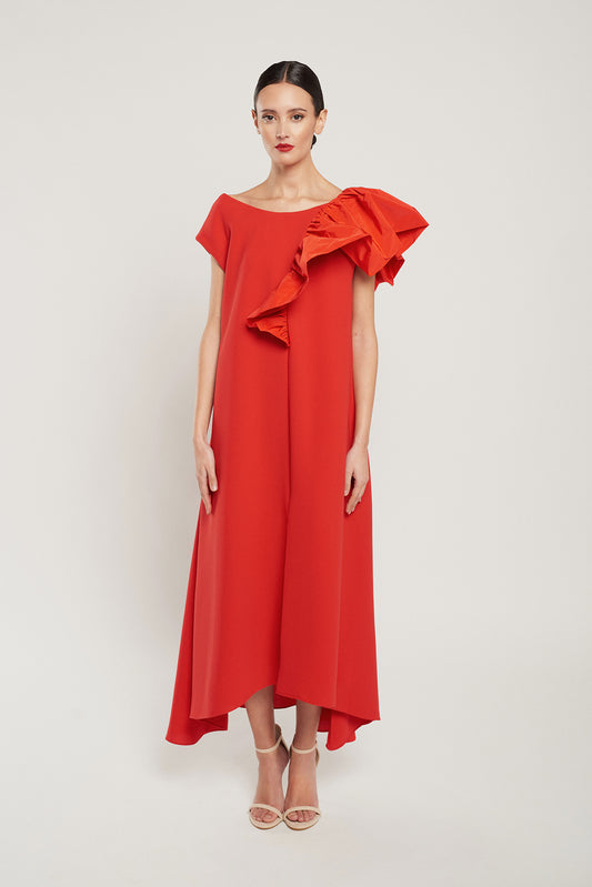 Vestido Laura rojo