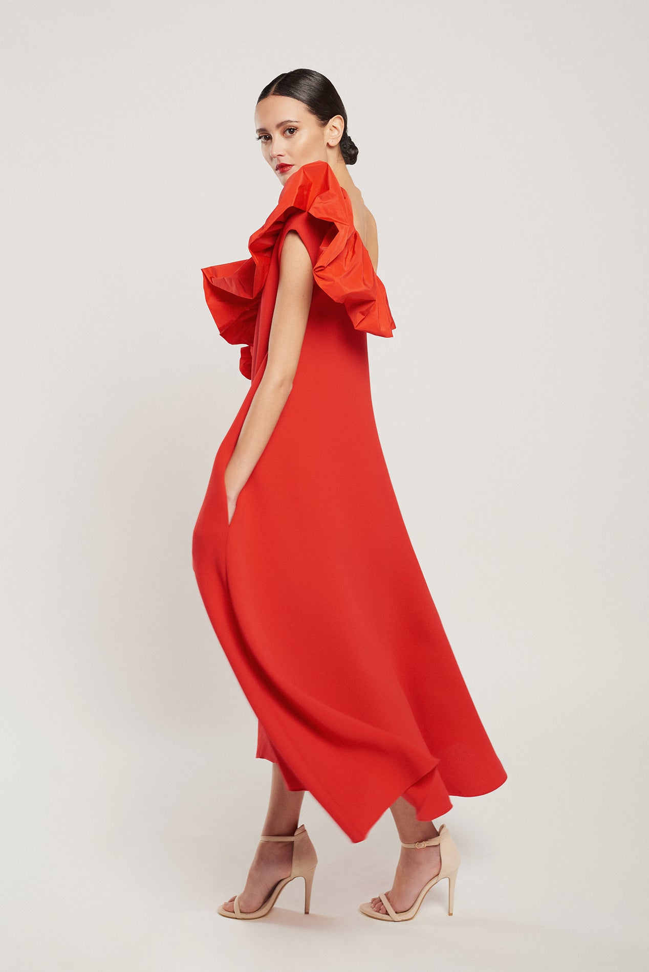 Vestido Laura rojo