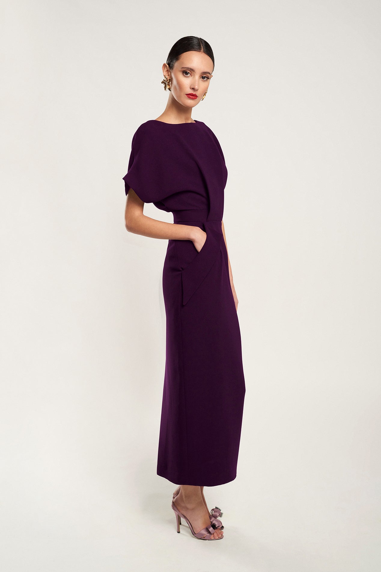 Vestido Margot Burdeos