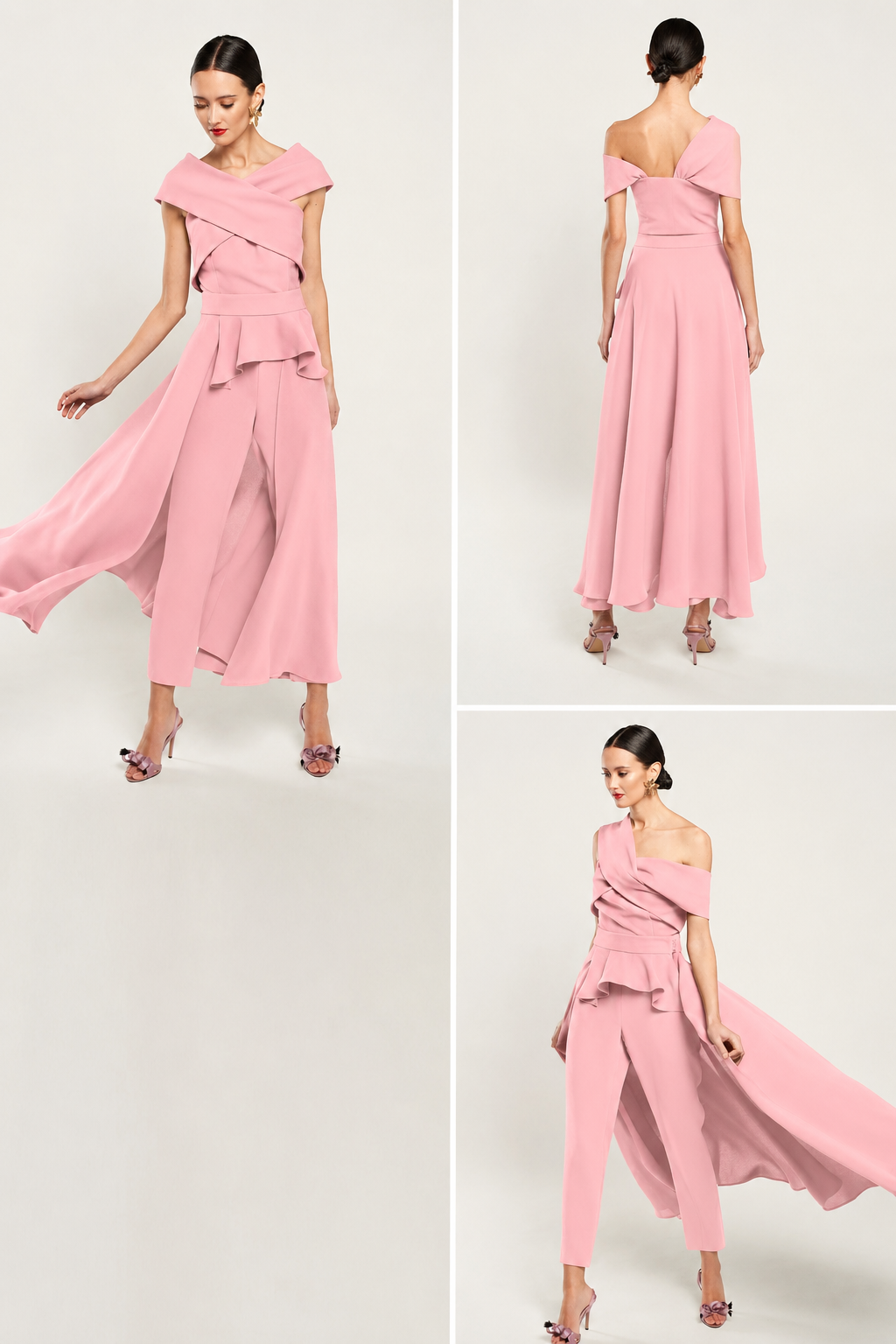 Two-piece Kate set, dusty pink, size 42
