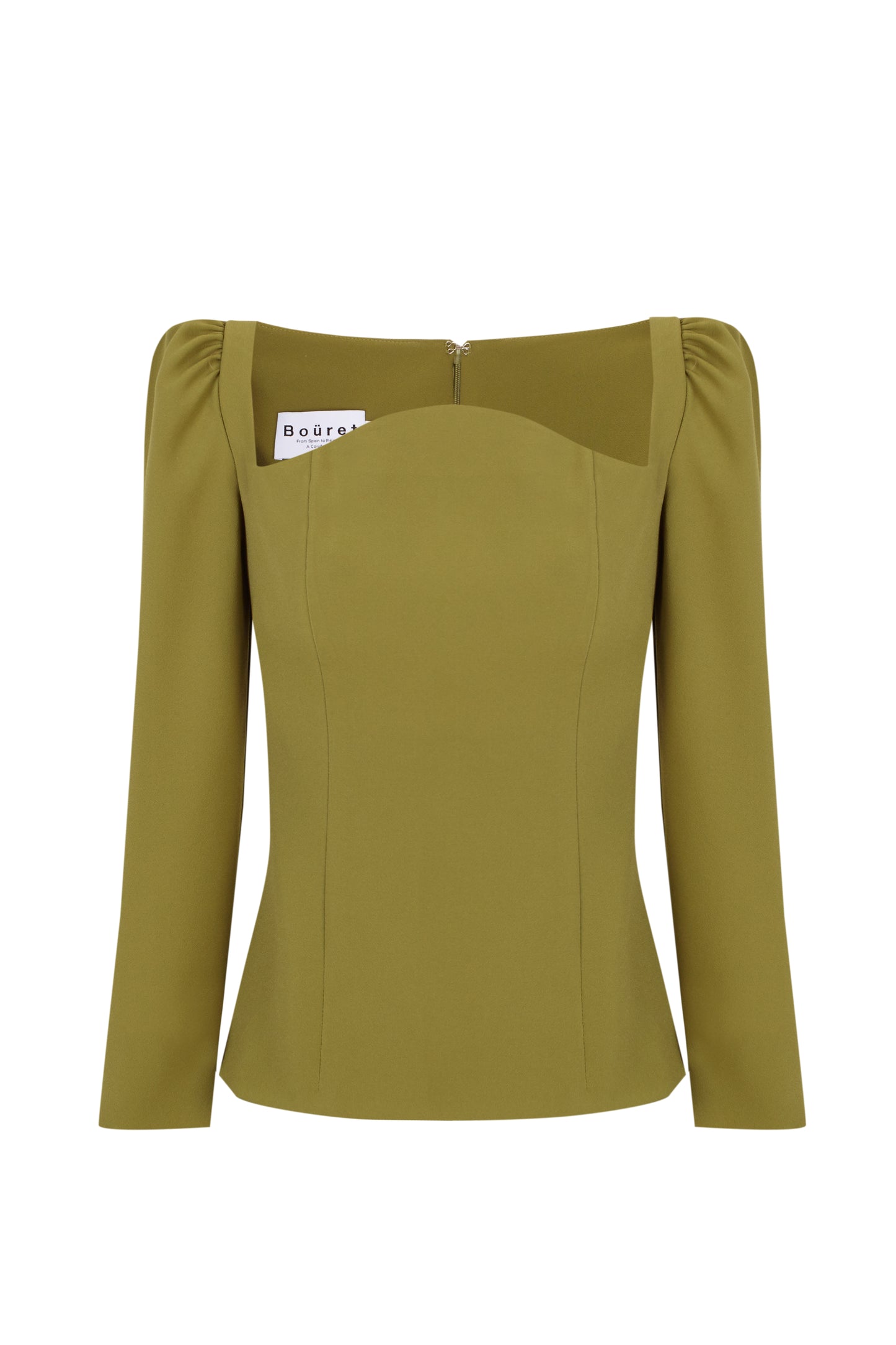 Olive green Marcela top