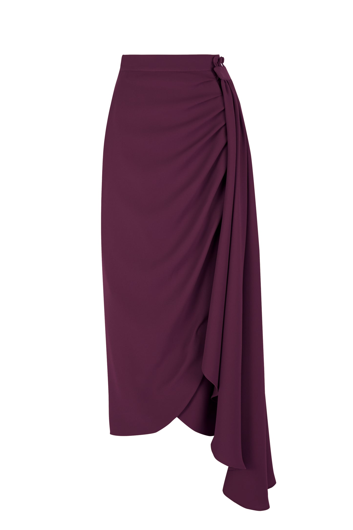 Marcela burgundy skirt