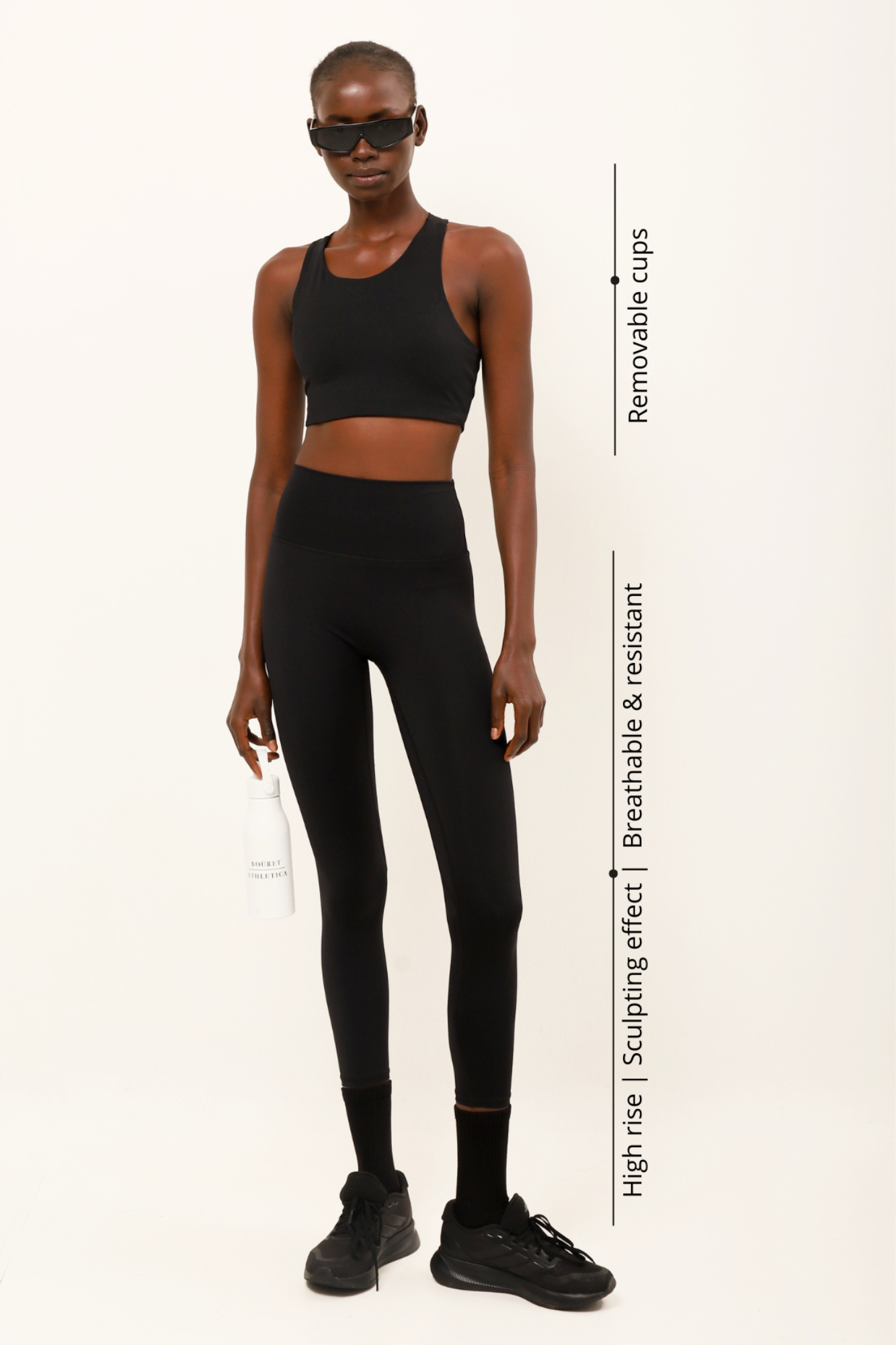 Leggings Sash negros