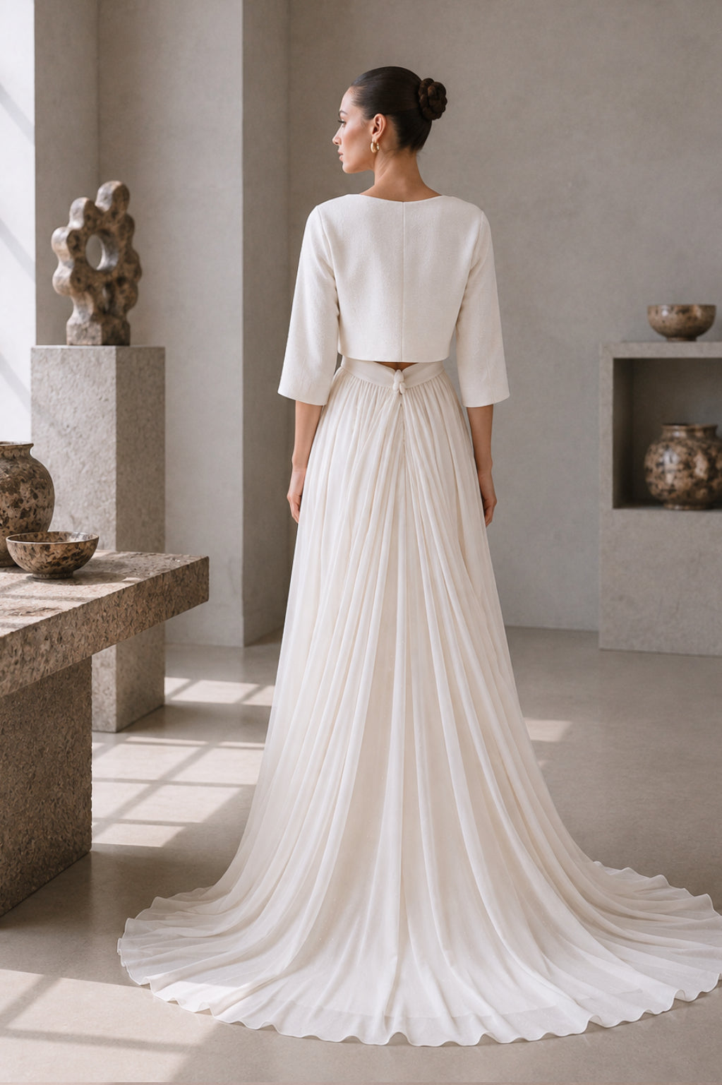 Conjunto de novia Evelina