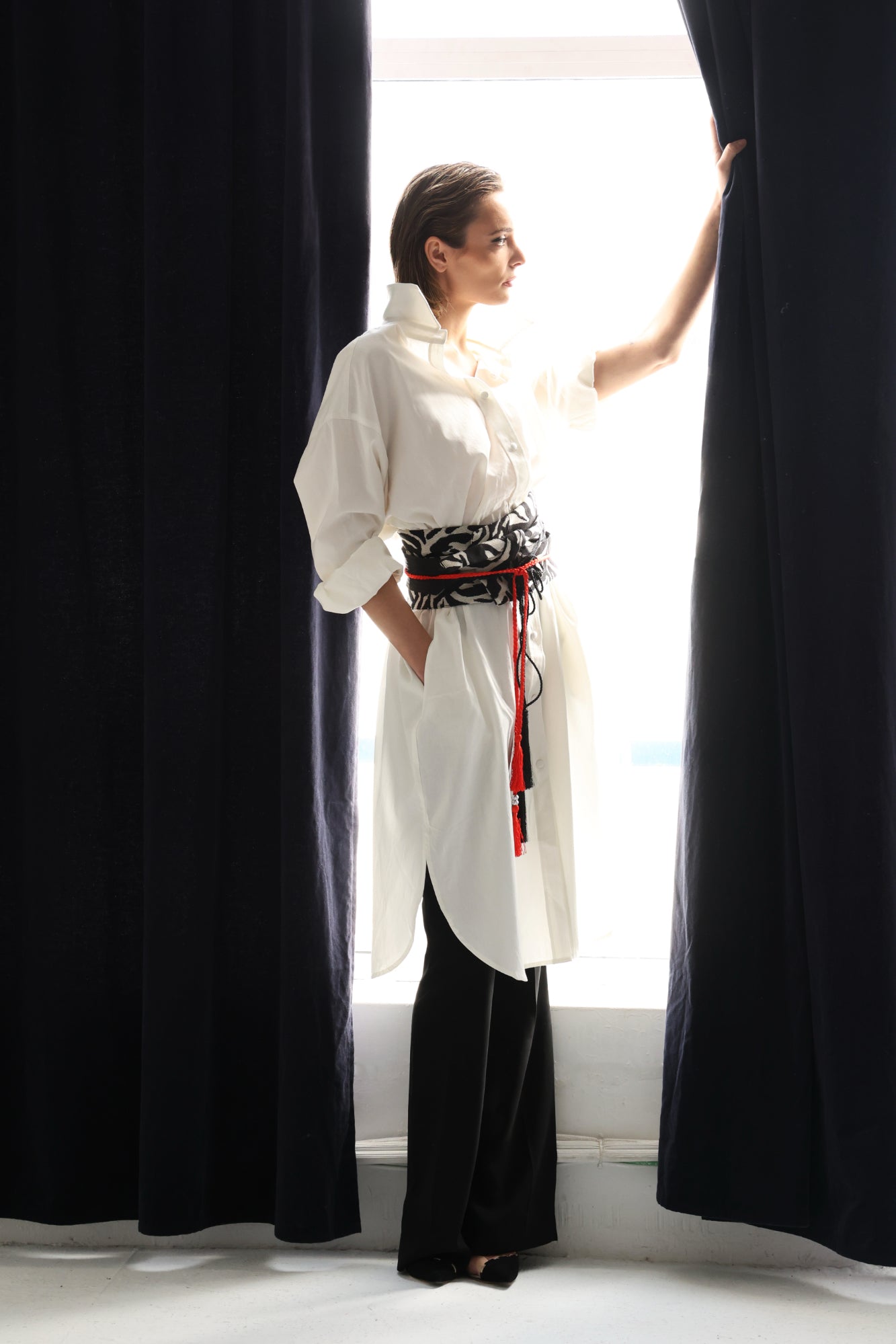 Vestido-camisa personalizable Germain