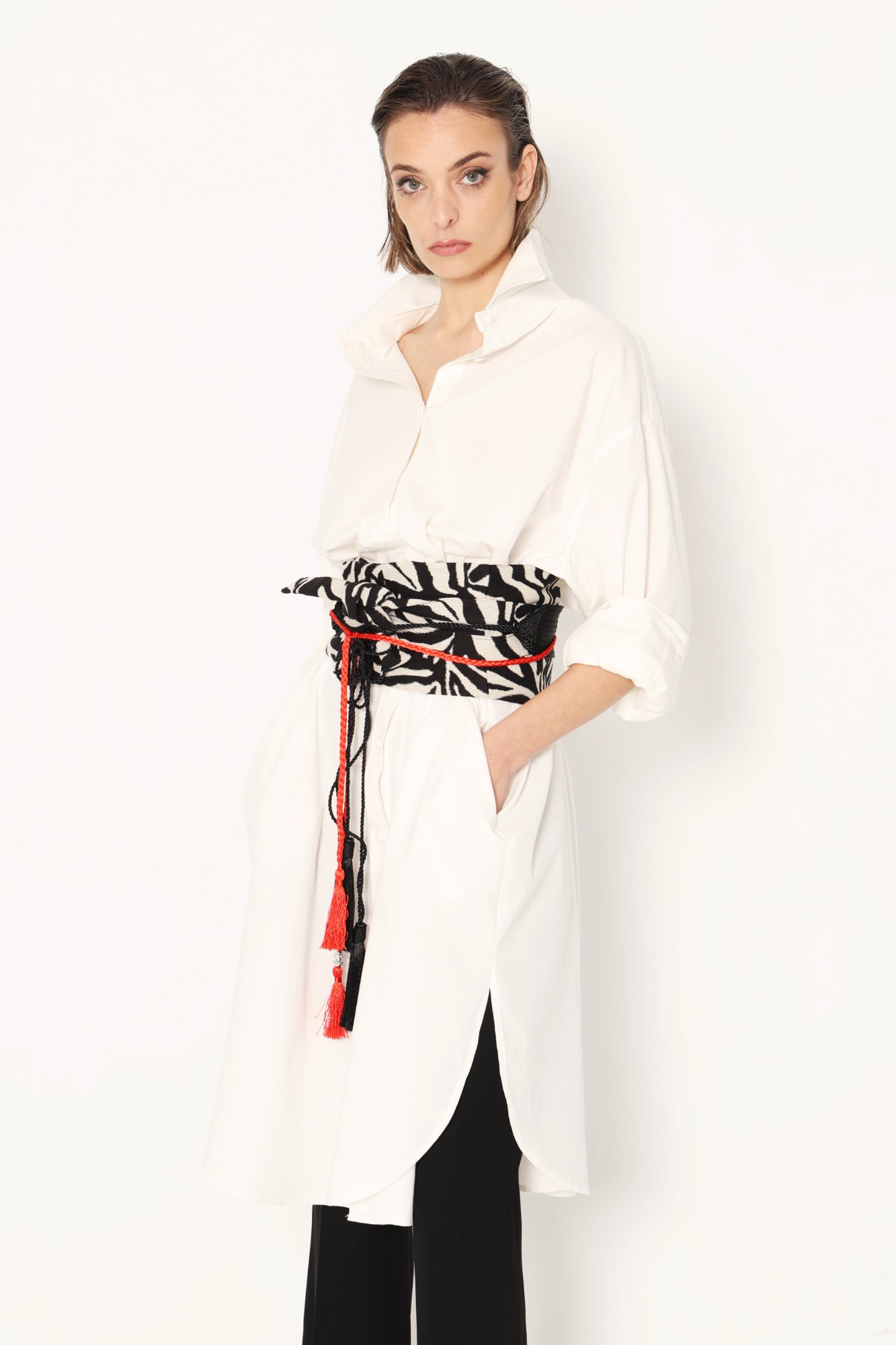 Vestido-camisa personalizable Germain