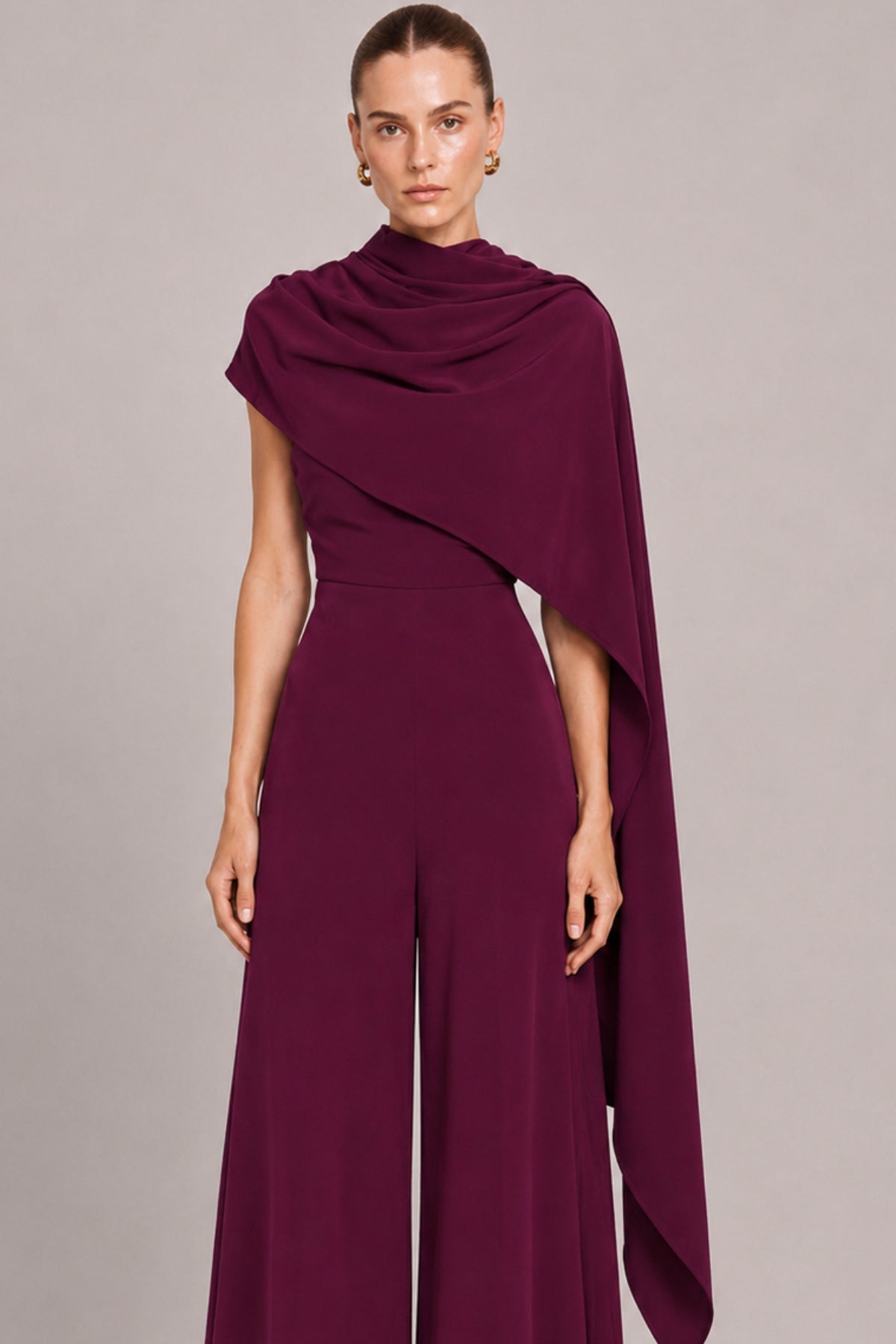 Burgundy Shawl