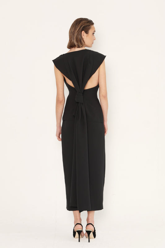 Conjunto dos piezas Loris negro