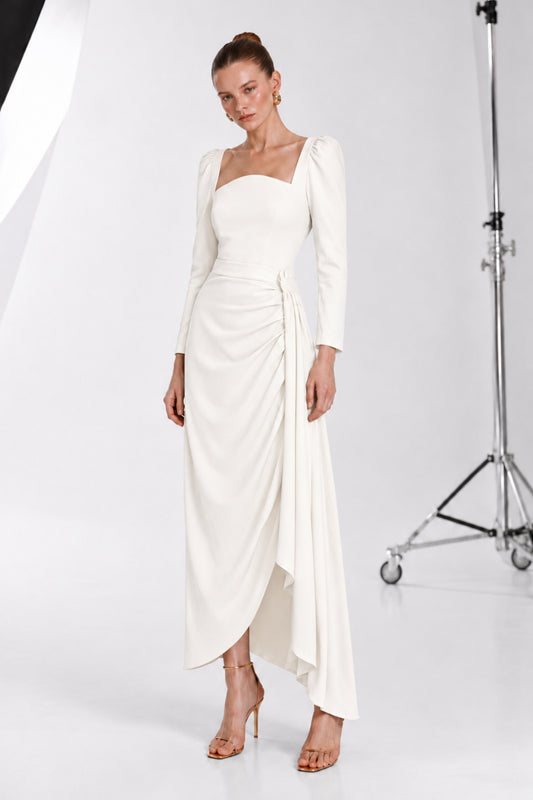 Vestido Marcela blanco
