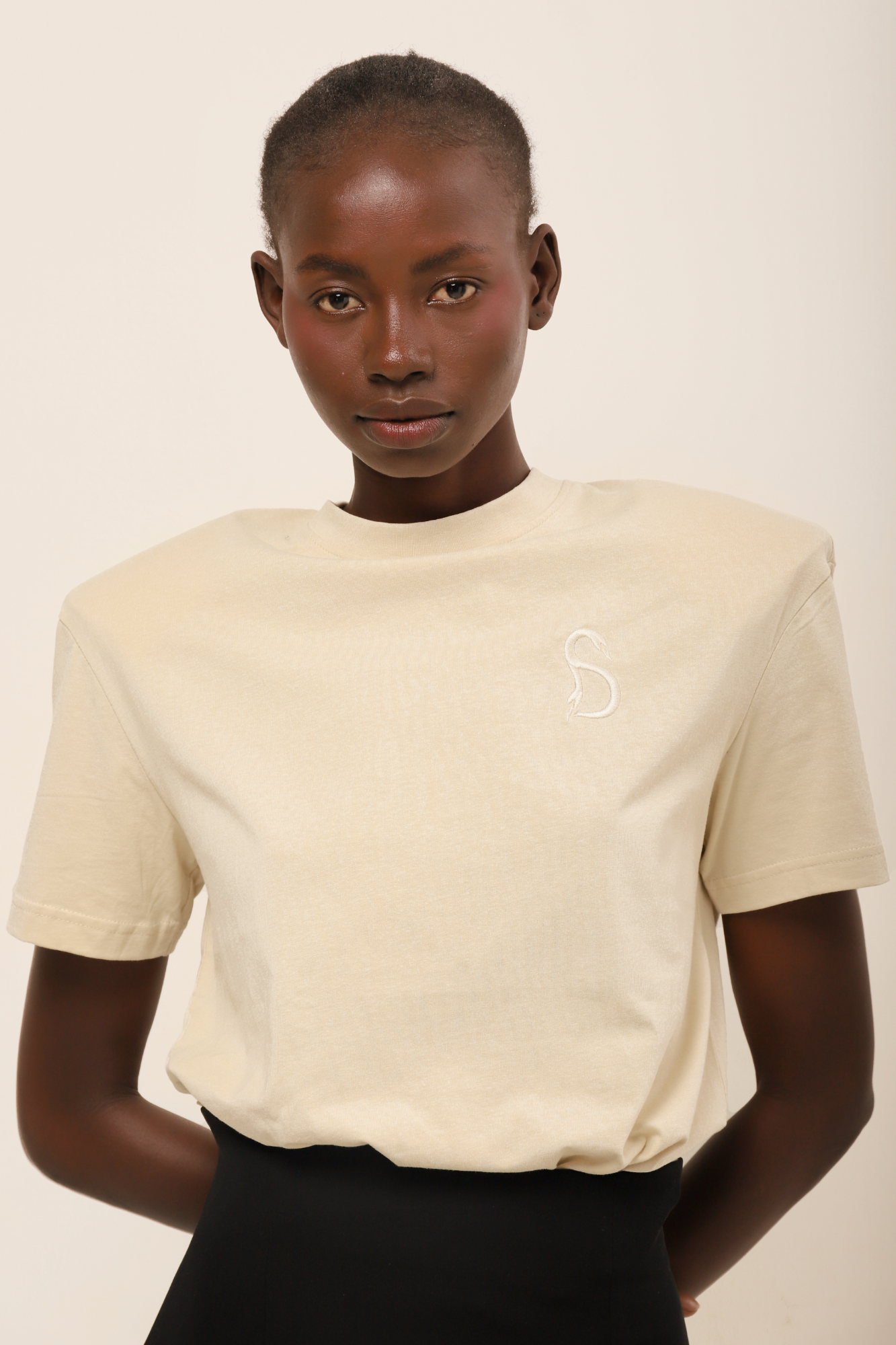 Camiseta Future beige