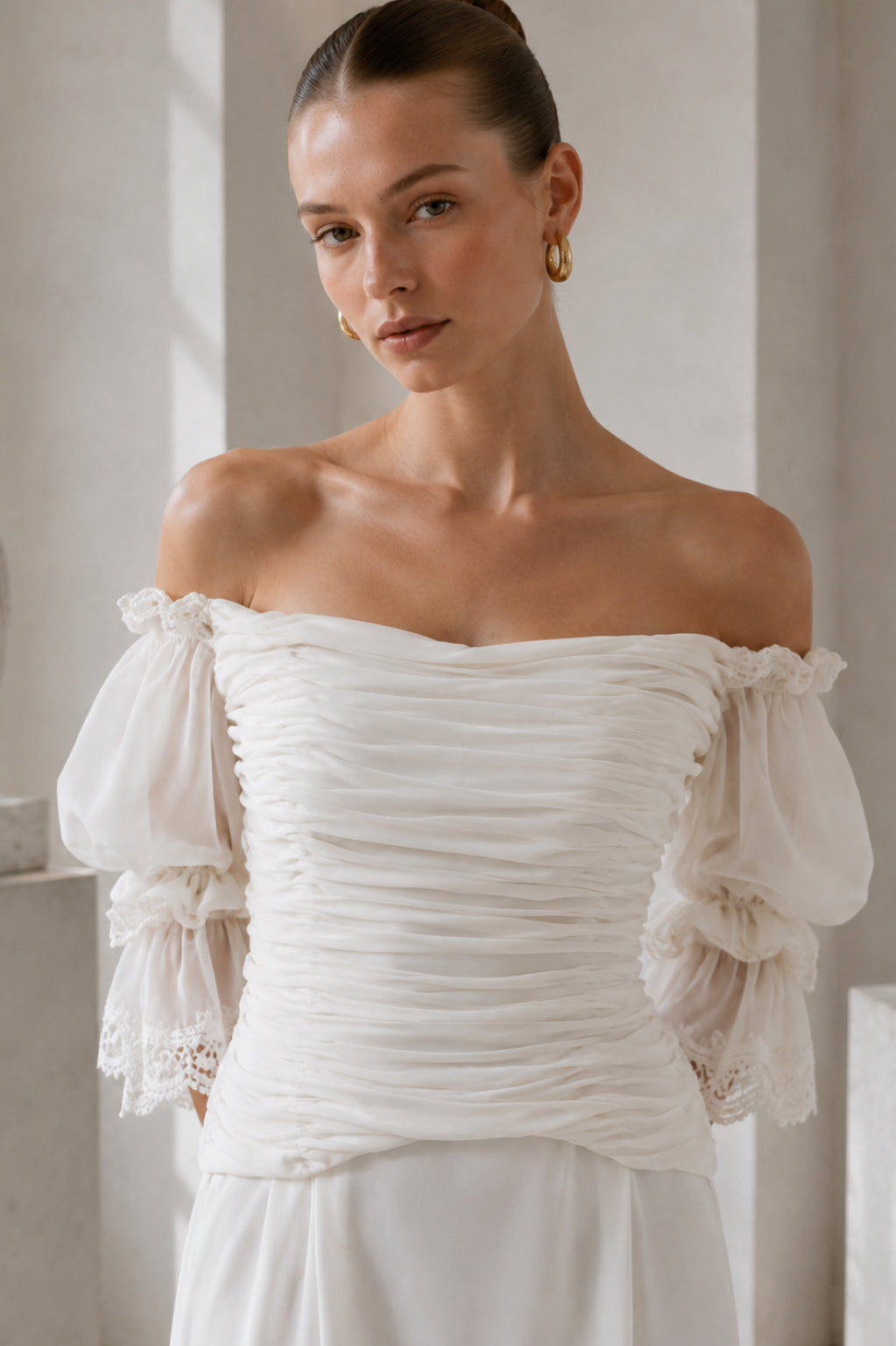 Doble vestido LouLou encaixe de Camariñas
