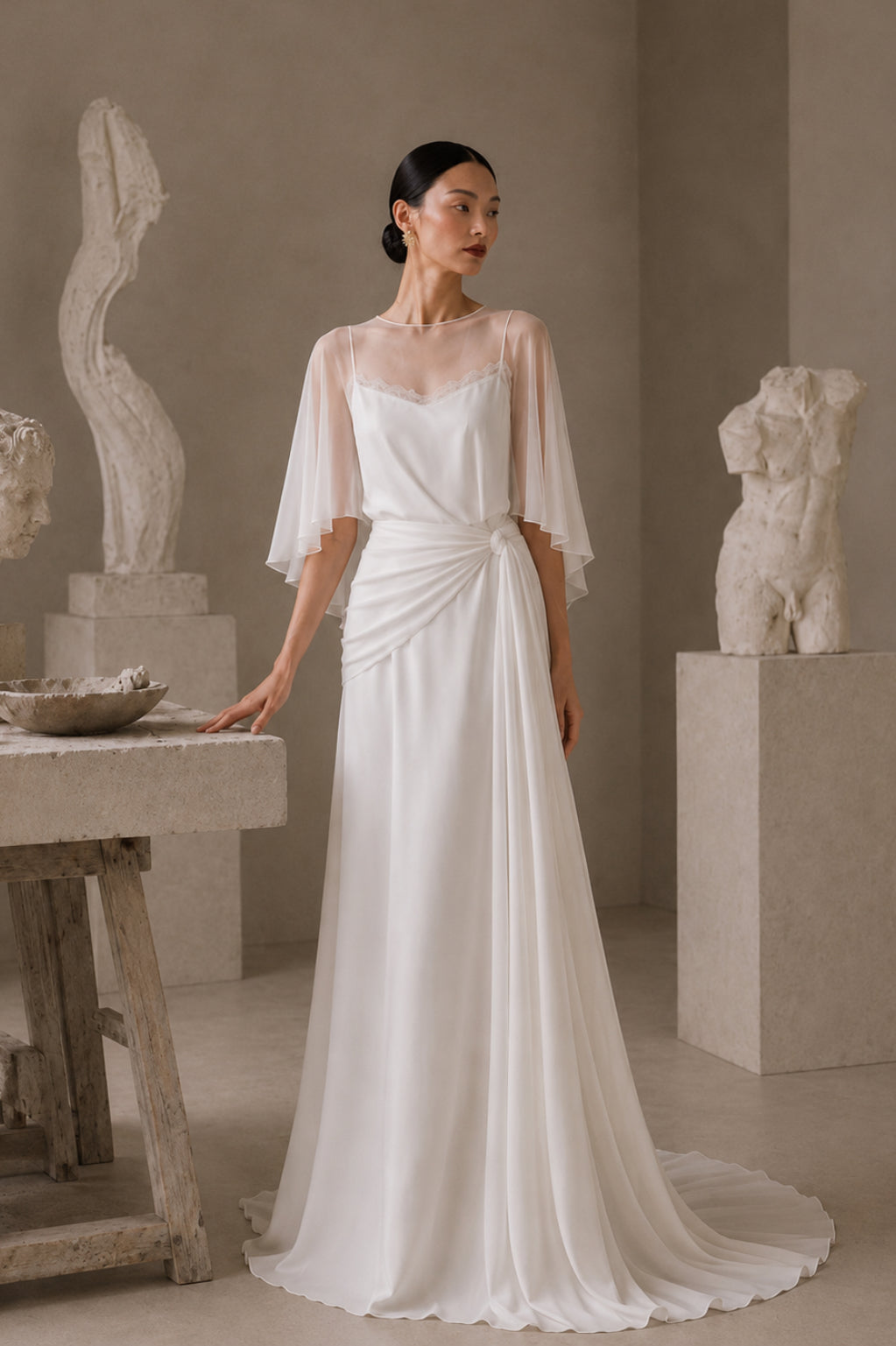 Vestido de novia desmontable Vero