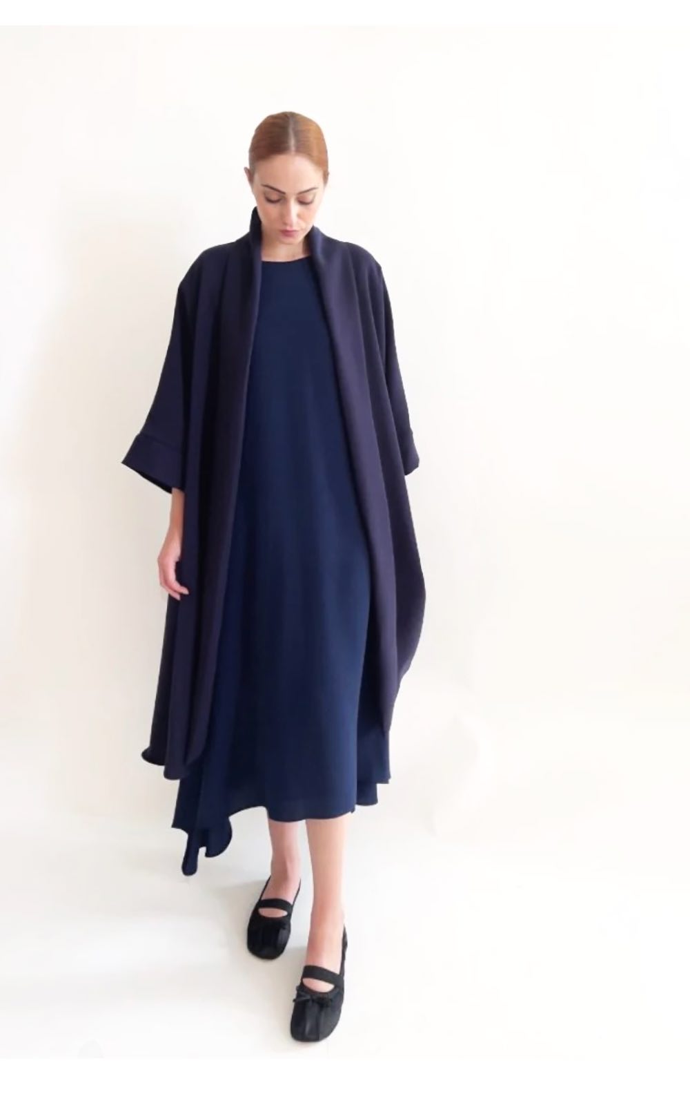 Kimono Satori azul marino