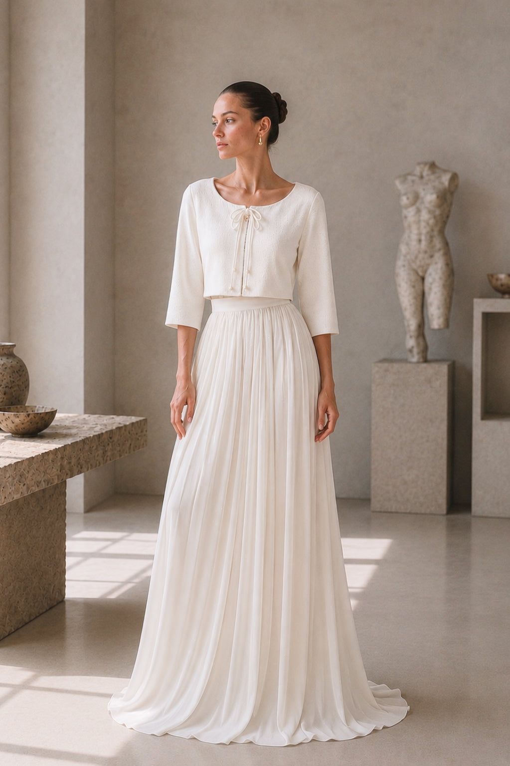 Conjunto de novia Evelina