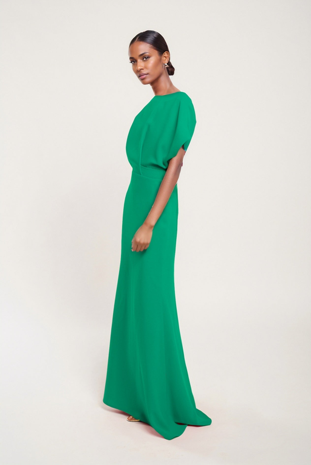 Ana emerald green dress