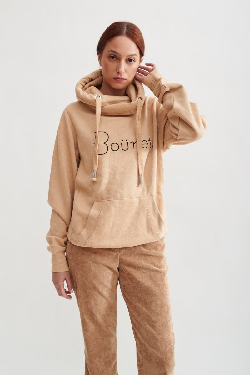 Bouret camel sweatshirt