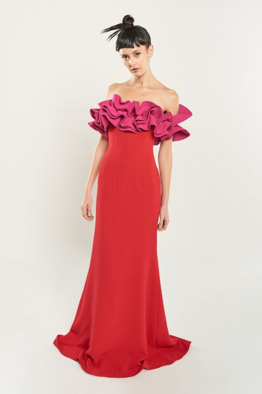 Vestido rosa - Boüret