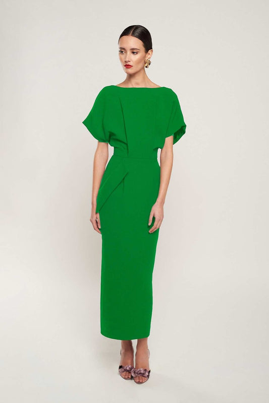 Vestido Margot esmeralda